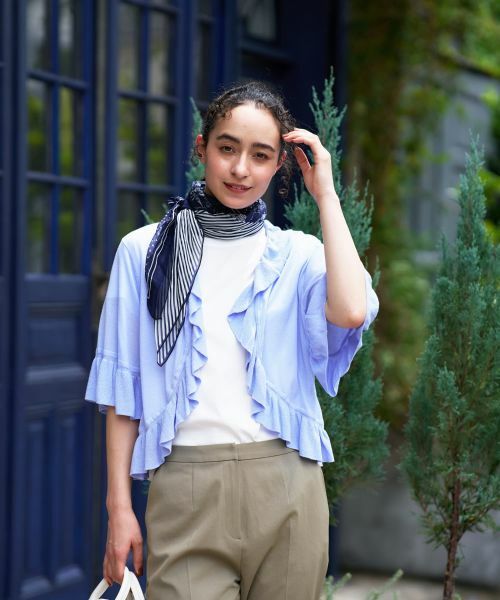 CARA O CRUZ / キャラ・オ・クルス カーディガン・ボレロ | フリルカーディガン | 詳細2