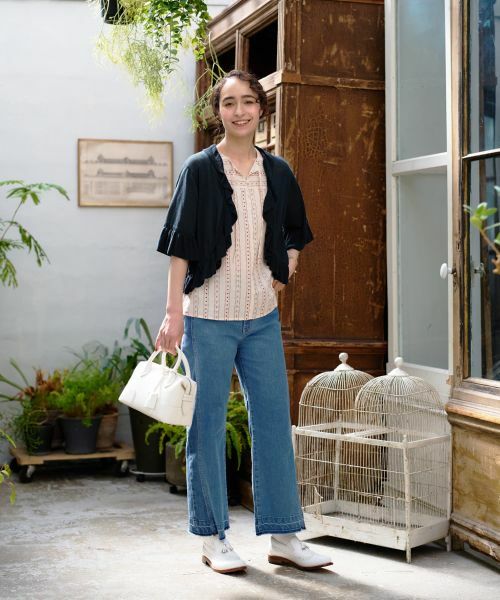 CARA O CRUZ / キャラ・オ・クルス カーディガン・ボレロ | フリルカーディガン | 詳細25