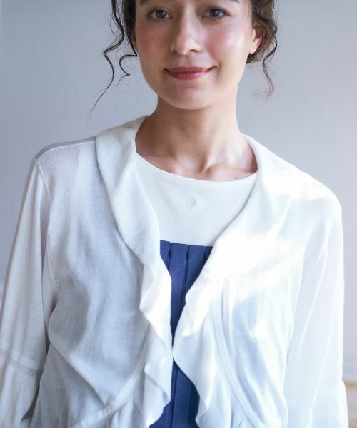 CARA O CRUZ / キャラ・オ・クルス カーディガン・ボレロ | フリルカーディガン | 詳細29