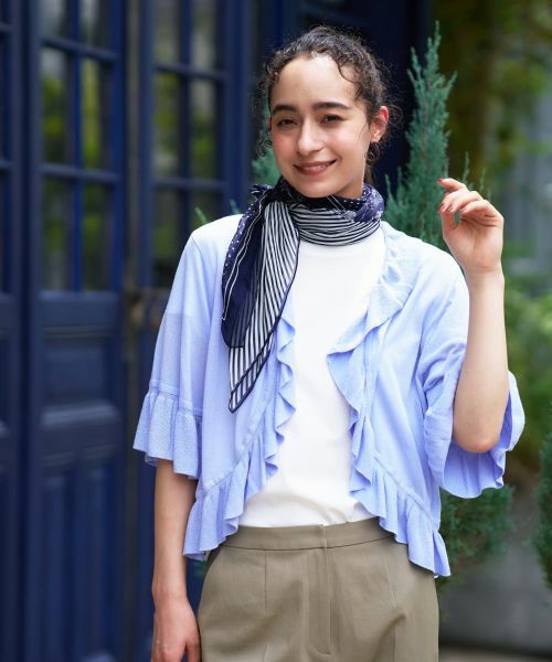 CARA O CRUZ / キャラ・オ・クルス カーディガン・ボレロ | フリルカーディガン | 詳細3