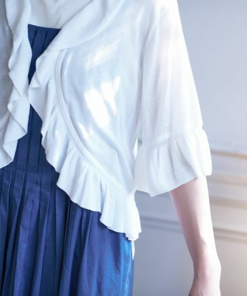 CARA O CRUZ / キャラ・オ・クルス カーディガン・ボレロ | フリルカーディガン | 詳細30