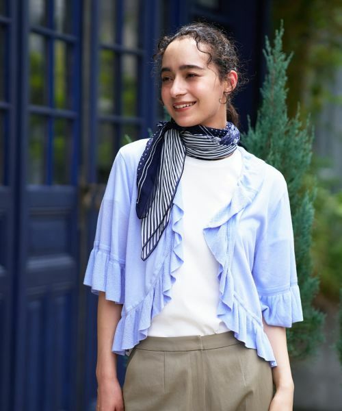 CARA O CRUZ / キャラ・オ・クルス カーディガン・ボレロ | フリルカーディガン | 詳細4