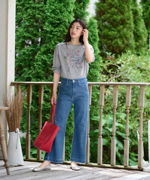 CARA O CRUZ / キャラ・オ・クルス デニムパンツ | ワイドデニムパンツ | 詳細10