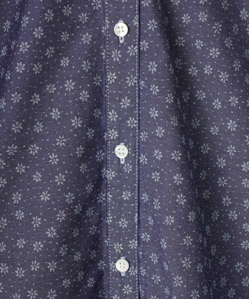 CARA O CRUZ / キャラ・オ・クルス シャツ・ブラウス | 小花柄インディゴデニムシャツ | 詳細20