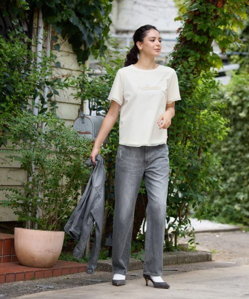 CARA O CRUZ / キャラ・オ・クルス カットソー | 刺繍チュールカットソー | 詳細14