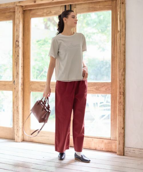 CARA O CRUZ / キャラ・オ・クルス カットソー | 刺繍チュールカットソー | 詳細17