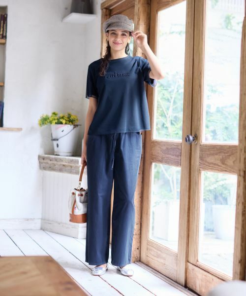 CARA O CRUZ / キャラ・オ・クルス カットソー | 刺繍チュールカットソー | 詳細21