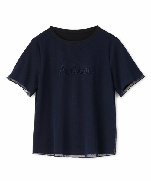 CARA O CRUZ / キャラ・オ・クルス カットソー | 刺繍チュールカットソー | 詳細26