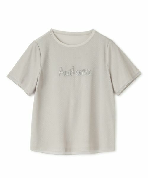 CARA O CRUZ / キャラ・オ・クルス カットソー | 刺繍チュールカットソー | 詳細28