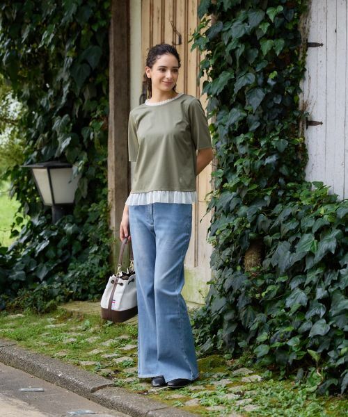 CARA O CRUZ / キャラ・オ・クルス カットソー | チュールフリルカットソー | 詳細21