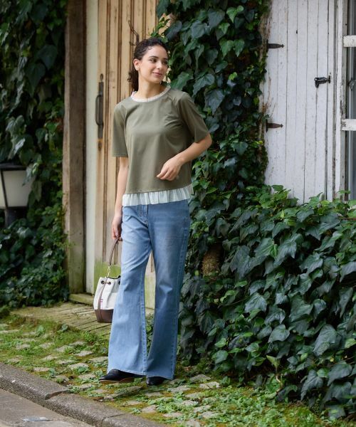 CARA O CRUZ / キャラ・オ・クルス カットソー | チュールフリルカットソー | 詳細23