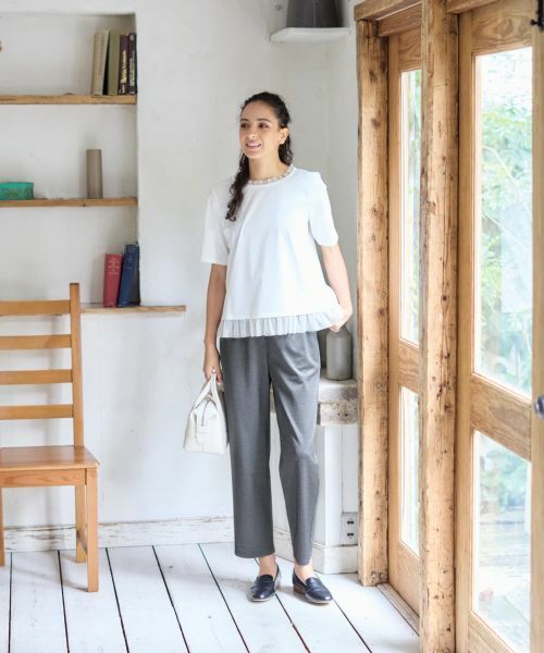 CARA O CRUZ / キャラ・オ・クルス カットソー | チュールフリルカットソー | 詳細28