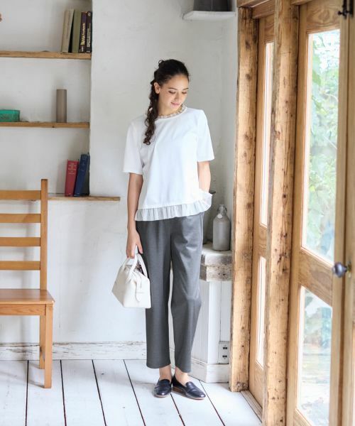 CARA O CRUZ / キャラ・オ・クルス カットソー | チュールフリルカットソー | 詳細29