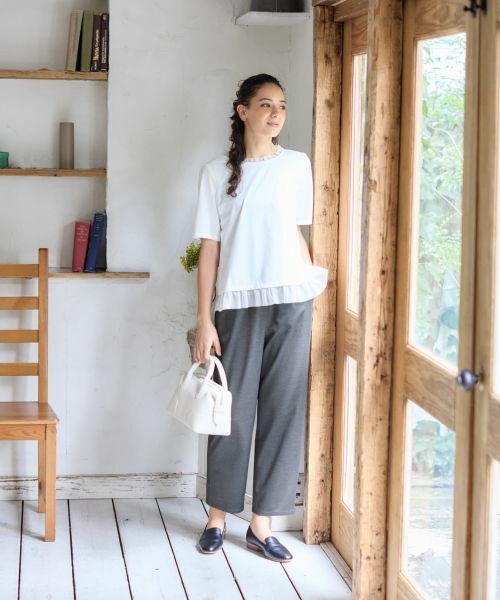 CARA O CRUZ / キャラ・オ・クルス カットソー | チュールフリルカットソー | 詳細30