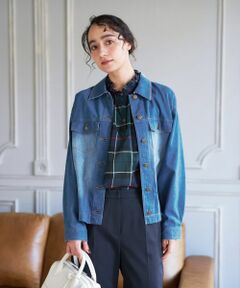 CARA O CRUZ / キャラ・オ・クルス その他アウター | ウォッシュデニムジャケット