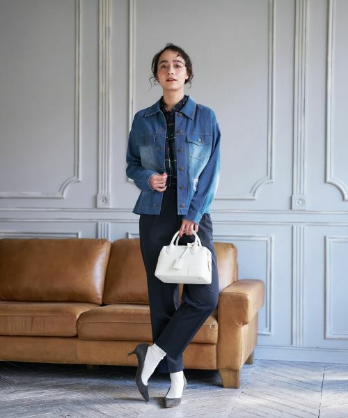 CARA O CRUZ / キャラ・オ・クルス その他アウター | ウォッシュデニムジャケット | 詳細17