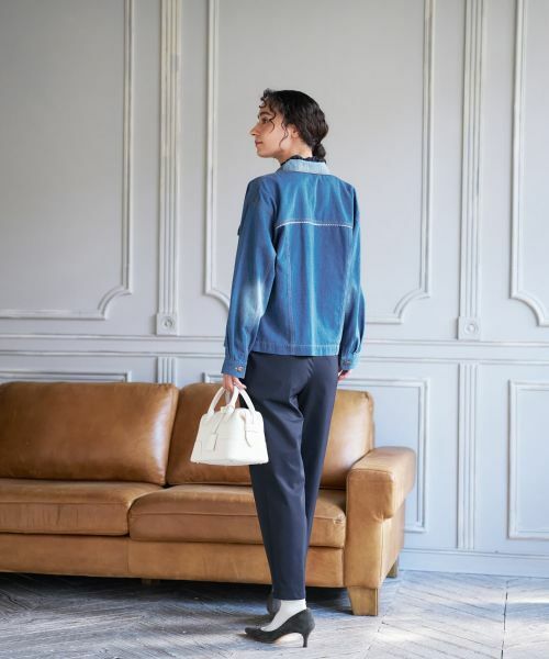 CARA O CRUZ / キャラ・オ・クルス その他アウター | ウォッシュデニムジャケット | 詳細18