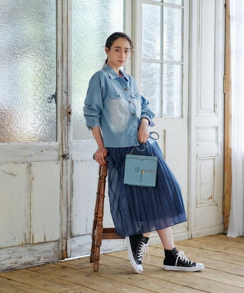 CARA O CRUZ / キャラ・オ・クルス その他アウター | ウォッシュデニムジャケット | 詳細19