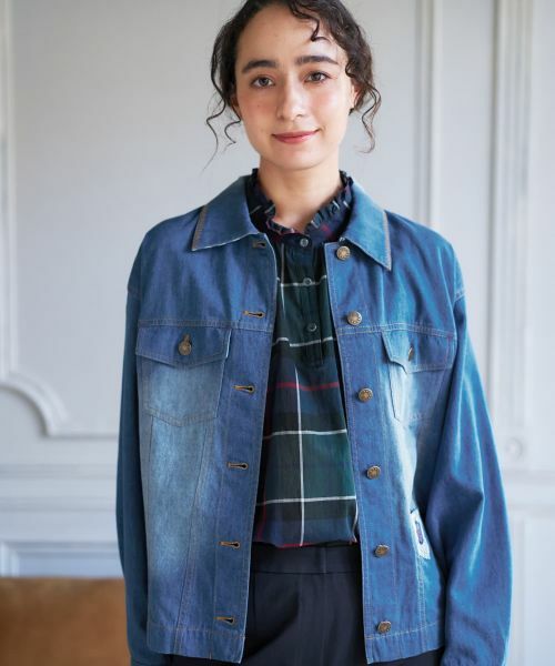 CARA O CRUZ / キャラ・オ・クルス その他アウター | ウォッシュデニムジャケット | 詳細2