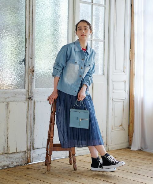 CARA O CRUZ / キャラ・オ・クルス その他アウター | ウォッシュデニムジャケット | 詳細20