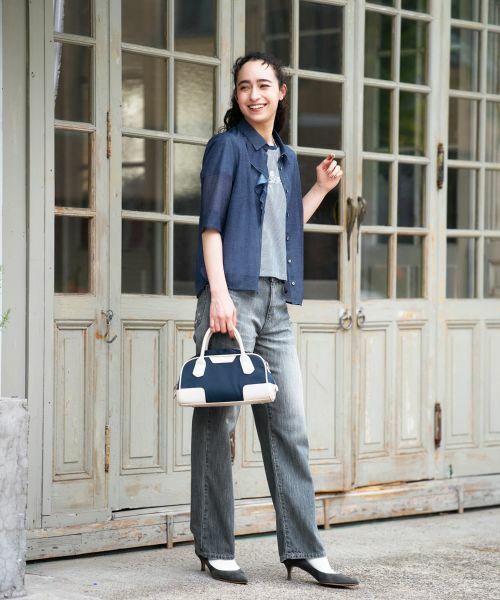 CARA O CRUZ / キャラ・オ・クルス デニムパンツ | ウォッシュドグレーストレートデニム【EDWIN】【35th】 | 詳細17