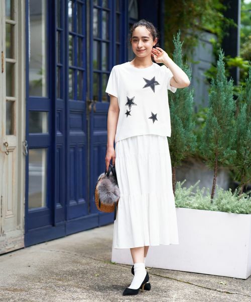 CARA O CRUZ / キャラ・オ・クルス カットソー | スターモチーフTシャツ【CoC by CARA O CRUZ】 | 詳細20