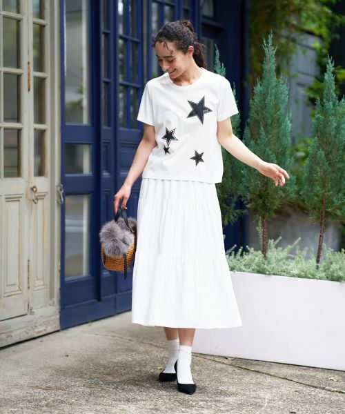 CARA O CRUZ / キャラ・オ・クルス カットソー | スターモチーフTシャツ【CoC by CARA O CRUZ】 | 詳細21