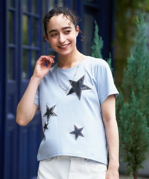 CARA O CRUZ / キャラ・オ・クルス カットソー | スターモチーフTシャツ【CoC by CARA O CRUZ】 | 詳細5