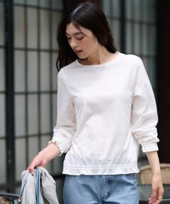 CARA O CRUZ / キャラ・オ・クルス カットソー | ブラウジングのジャカードカットソー