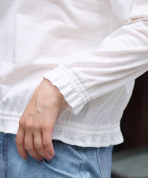 CARA O CRUZ / キャラ・オ・クルス カットソー | ブラウジングのジャカードカットソー | 詳細13