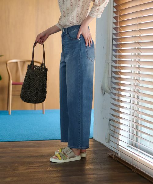 CARA O CRUZ / キャラ・オ・クルス デニムパンツ | ウォッシュワイドデニム | 詳細2