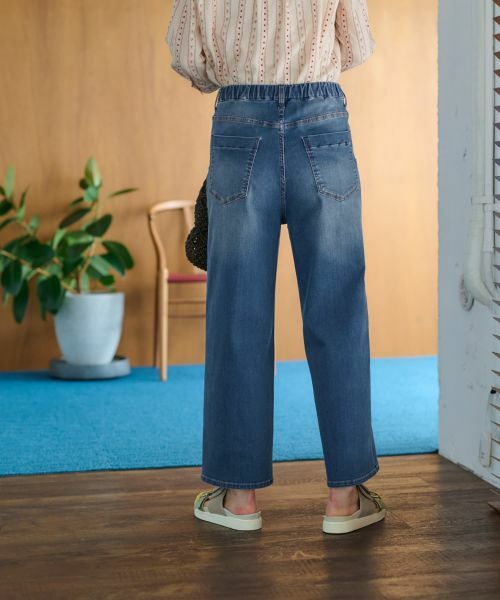 CARA O CRUZ / キャラ・オ・クルス デニムパンツ | ウォッシュワイドデニム | 詳細3