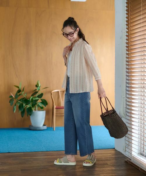 CARA O CRUZ / キャラ・オ・クルス デニムパンツ | ウォッシュワイドデニム | 詳細6