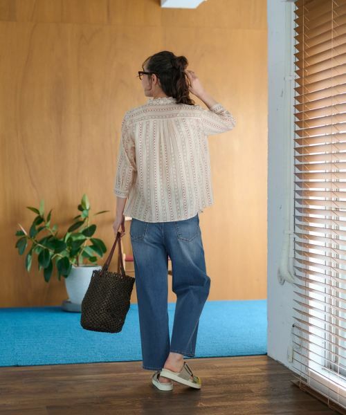 CARA O CRUZ / キャラ・オ・クルス デニムパンツ | ウォッシュワイドデニム | 詳細7