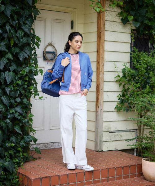 CARA O CRUZ / キャラ・オ・クルス デニムパンツ | 白ワイドデニム | 詳細1