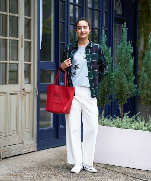 CARA O CRUZ / キャラ・オ・クルス デニムパンツ | 白ワイドデニム | 詳細10