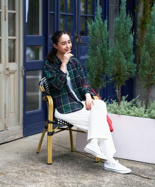 CARA O CRUZ / キャラ・オ・クルス デニムパンツ | 白ワイドデニム | 詳細11