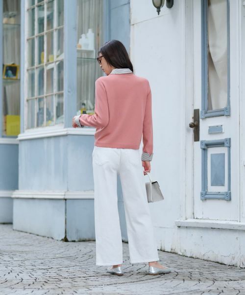 CARA O CRUZ / キャラ・オ・クルス デニムパンツ | 白ワイドデニム | 詳細21