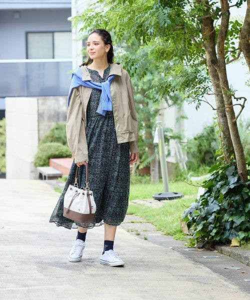 CARA O CRUZ / キャラ・オ・クルス ドレス | Vネック小花柄フレアワンピース 【WILLIAM MORRIS】【35th】 | 詳細5