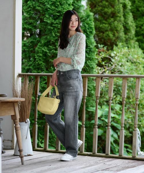 CARA O CRUZ / キャラ・オ・クルス シャツ・ブラウス | 小花柄フリルネックブラウス 【WILLIAM MORRIS】【35th】 | 詳細27