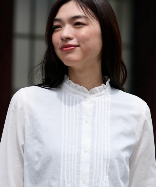 CARA O CRUZ / キャラ・オ・クルス シャツ・ブラウス | ピンタックブラウス | 詳細21