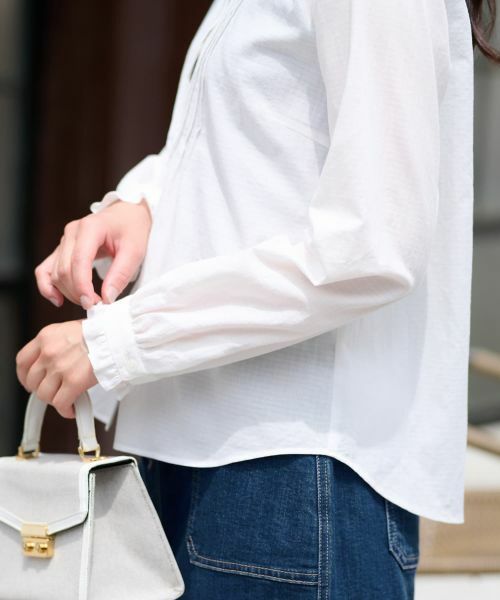 CARA O CRUZ / キャラ・オ・クルス シャツ・ブラウス | ピンタックブラウス | 詳細22