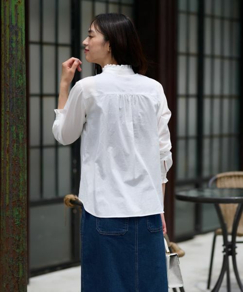 CARA O CRUZ / キャラ・オ・クルス シャツ・ブラウス | ピンタックブラウス | 詳細5