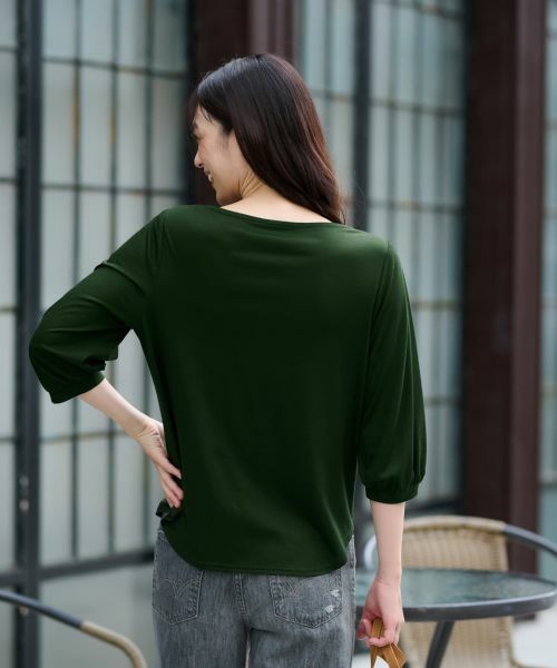 CARA O CRUZ / キャラ・オ・クルス カットソー | フラワーモチーフカットソー | 詳細18