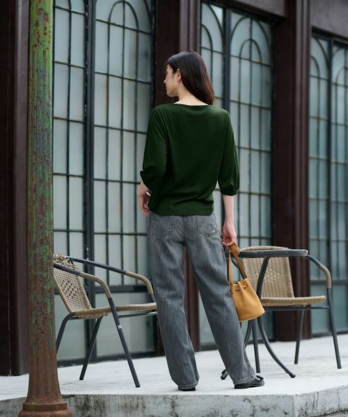 CARA O CRUZ / キャラ・オ・クルス カットソー | フラワーモチーフカットソー | 詳細25