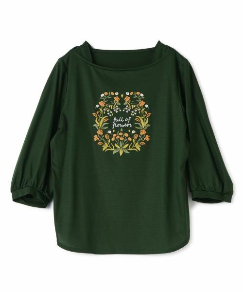 CARA O CRUZ / キャラ・オ・クルス カットソー | フラワーモチーフカットソー | 詳細29