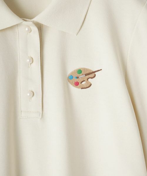 CARA O CRUZ / キャラ・オ・クルス ポロシャツ | パレット刺繍ポロシャツ | 詳細24