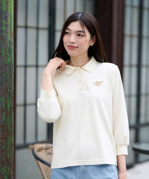 CARA O CRUZ / キャラ・オ・クルス ポロシャツ | パレット刺繍ポロシャツ | 詳細7