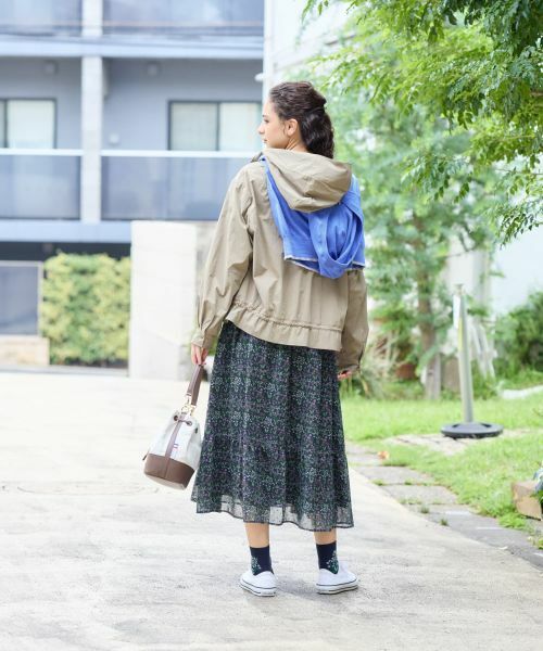 CARA O CRUZ / キャラ・オ・クルス カーディガン・ボレロ | バックロゴ ジップアップニットパーカー【CoC by CARA O CRUZ】 | 詳細14