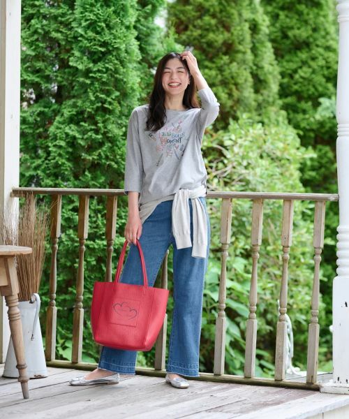 CARA O CRUZ / キャラ・オ・クルス カーディガン・ボレロ | バックロゴ ジップアップニットパーカー【CoC by CARA O CRUZ】 | 詳細27